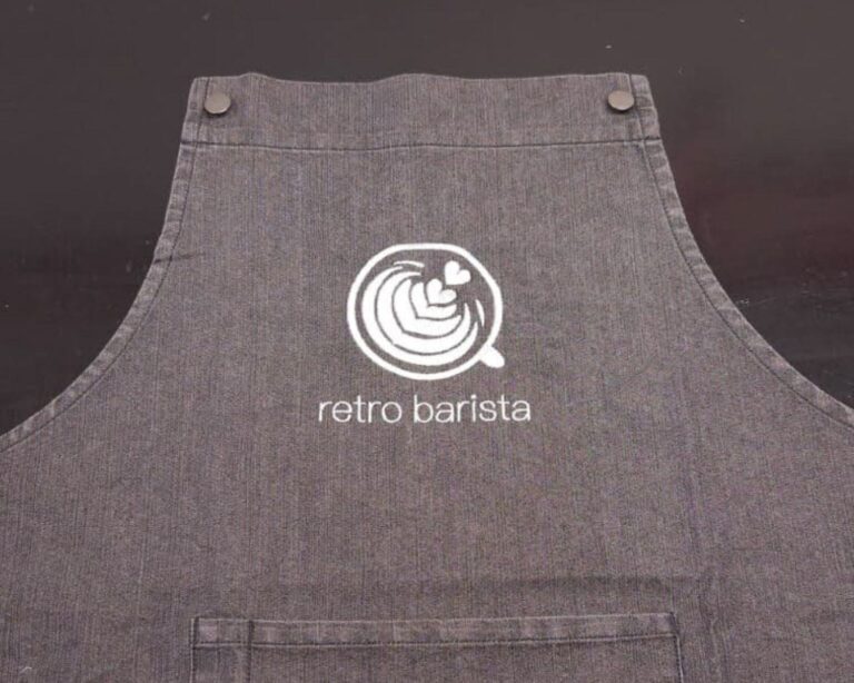 barista pregača retro